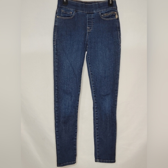 Tommy Hilfiger Gramercy Pull-On Skinny Jeans - Size 8 - Picture 3 of 14